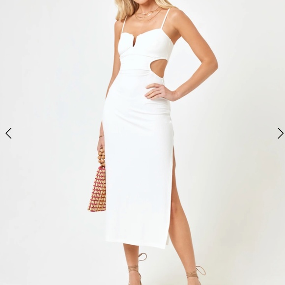 L*Space Cameron dress in white, size Large - Picture 2 of 4